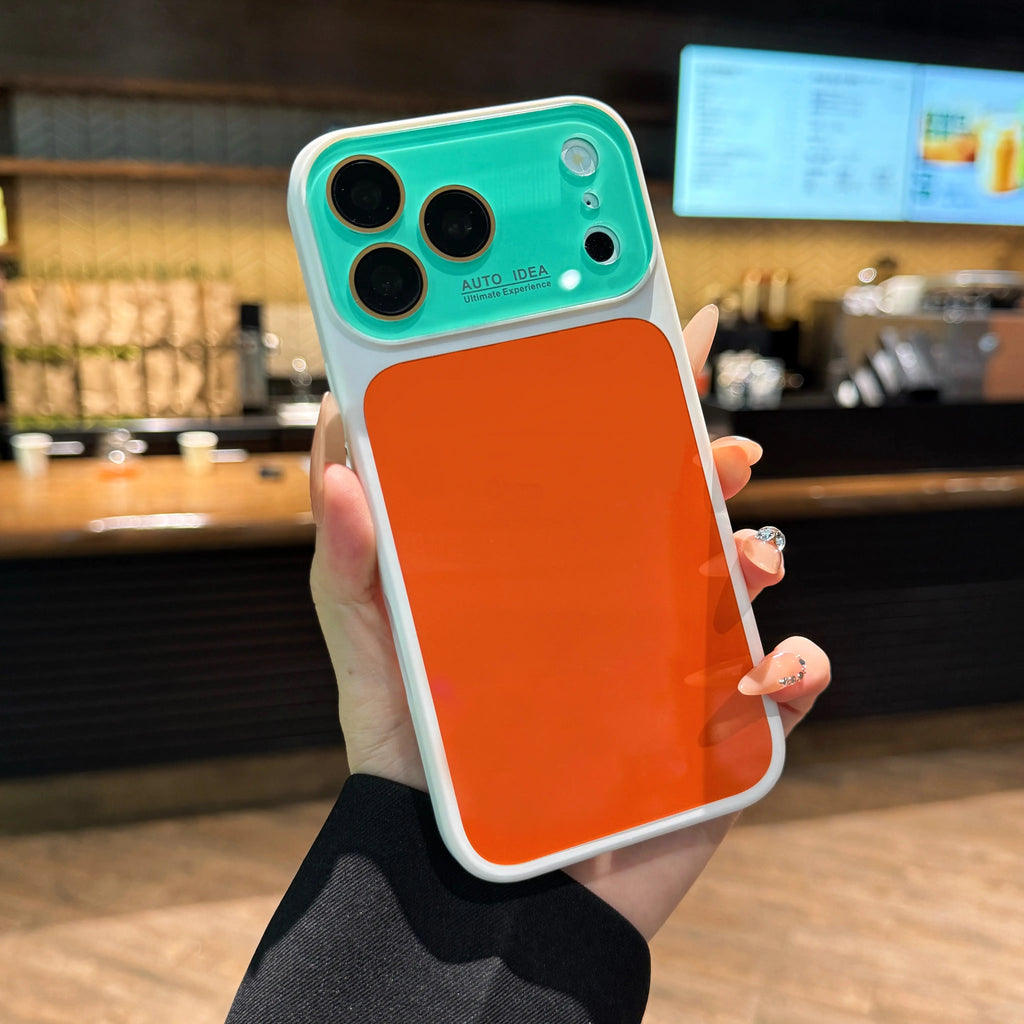 Dopamine-Inspired Candy Colored Crystal Phone Case with Full Lens Protection, Anti-Drop and Wear-Resistant Design for iPhone 17 Pro Max, 16, 15, 14, 13 - A204